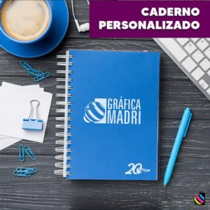 Caderno Personalizado Gráfica Madri Palhoça