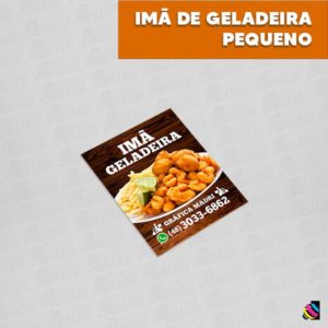 Imã de Geladeira Pequeno Gráfica Madri Centro Palhoça