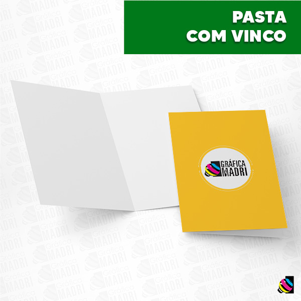 Pasta com Vinco - Gráfica Madri Centro Palhoça SC