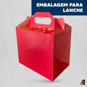 Embalagem para Lanche - Gráfica Madri Centro Palhoça SC -