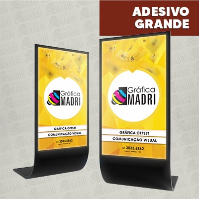 Adesivo Vinil Grande Formato - Gráfica Madri Centro Palhoça SC - Home