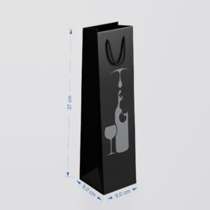 Sacola Alta de Papel 37 x 9 x 9
