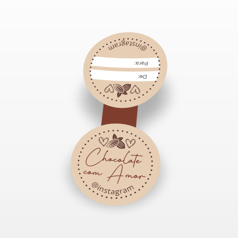 Adesivo Vinil Redondo Lacre Personalizado - Gráfica Madri - Palhoça - Florianópolis - Impressão Digital