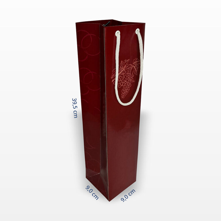 Sacola de Vinho de Papel - Diagonal - Sacola de Papel - Gráfica Madri - Palhoça - Impressão Offset