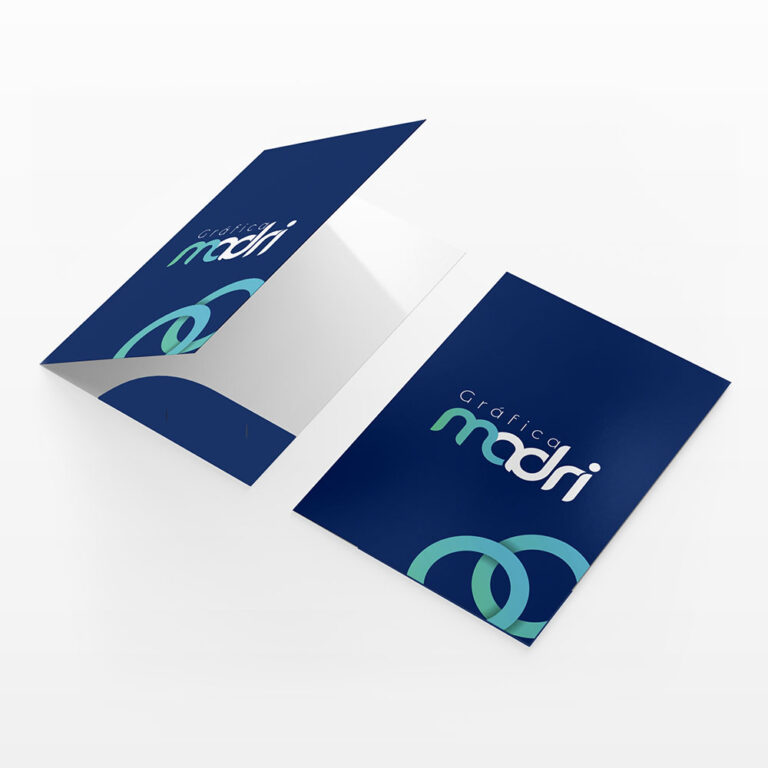 Pasta com Bolsa Impressa - Pasta Personalizada - Gráfica Madri - Palhoça - Impressão Offset - Impressão Digital