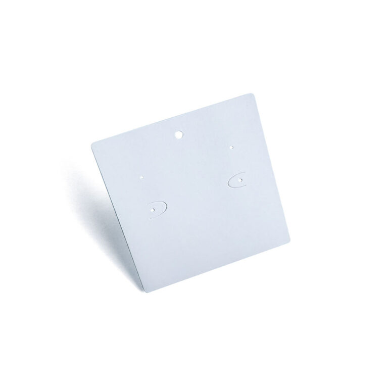 Cartela para 4 Brincos Quadrada - Semijoia - Gráfica Madri - Palhoça - Florianópolis