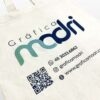 Ecobag Personalizada de Tecido Canvas - Sacola Ecológica de Alta Resistência - Gráfica Madri - Palhoça - Florianópolis - Santa Catarina - 02