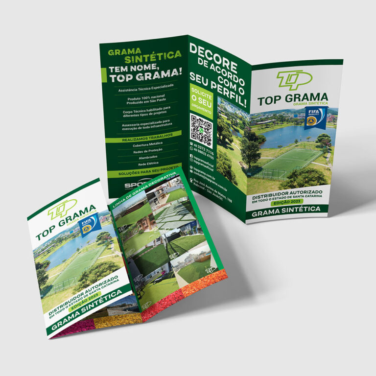 Folder A3 com 2 dobras Personalizado - Folder, Flyer e Panfleto - Gráfica Madri - Impressão Offset - Palhoça - Florianópolis - Folder A3 Personalizado