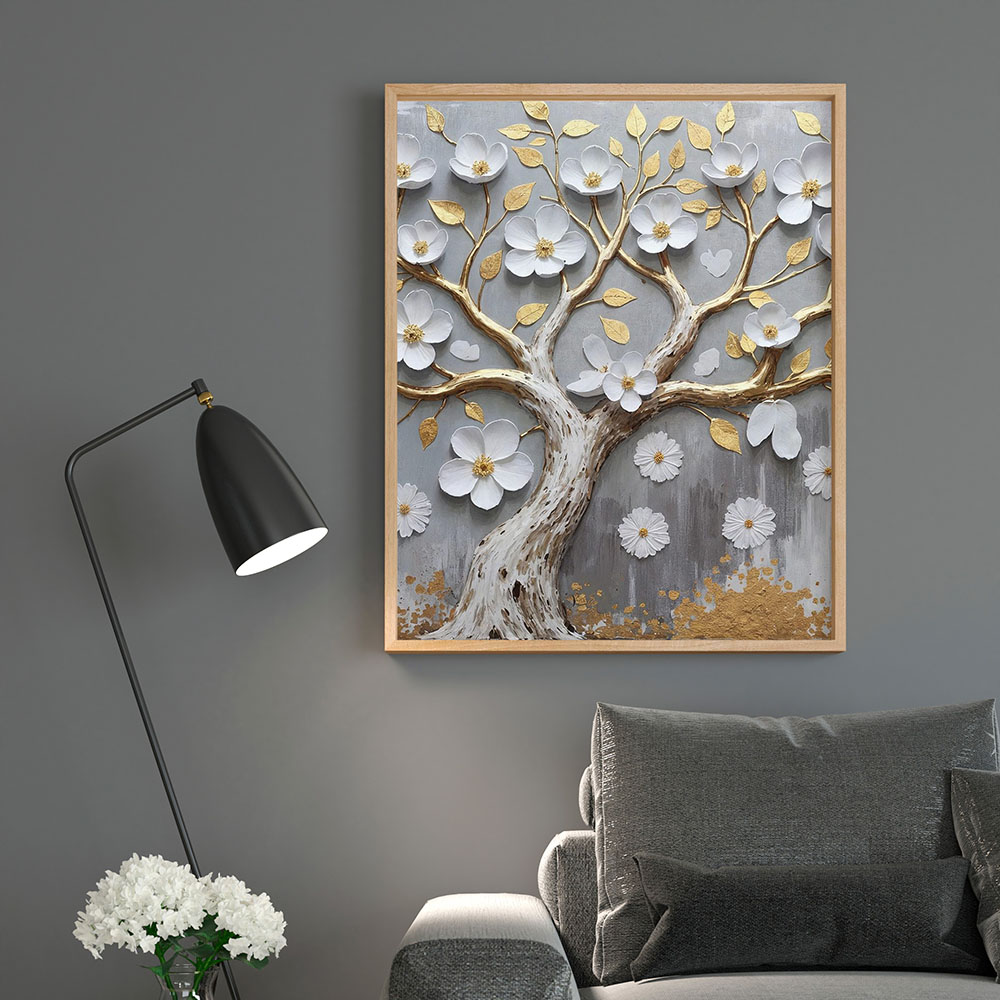 Quadro Canvas com Moldura - Impressão em Tecido Canvas - Canvas - Gráfica Madri - Palhoça - Florianópolis